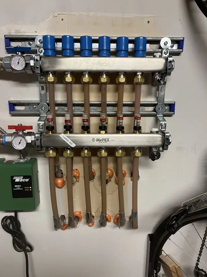 Plumber performing Leak Detection at a residential property in Vermillion